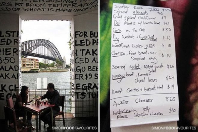greenhouse, joost bakker, sydney, shipping containers, eco restaurant, pop up cafe, zero waste