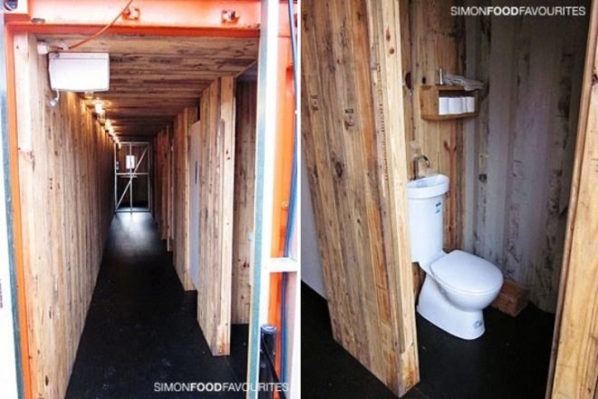 greenhouse, joost bakker, sydney, shipping containers, eco restaurant, pop up cafe, zero waste