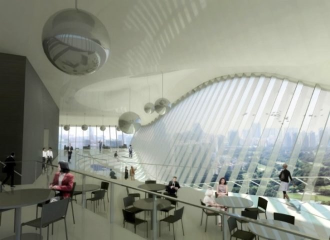 Guosen Tower, MVRDV, shenzen, chinese lantern, louvers, daylighting, energy efficient design, green architecture