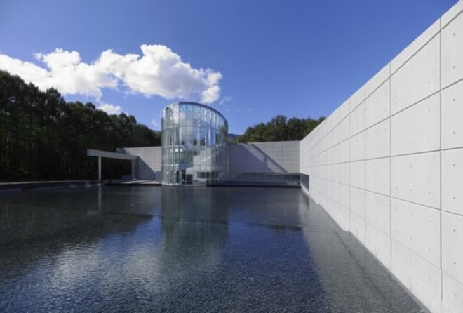 green design, green production facility, Japan green roof, torri gate, Zen modern design