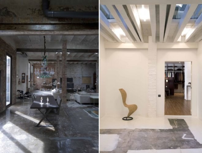 Minim Interior Architects, daylight, brick wall interior, green retrofit, eco interior, green interior,Sustainable Interiors, loft design, Spain green building,