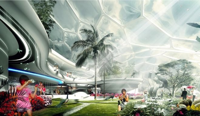 LAVA, Home of the Future, geodesic dome, etfe bubbles, futuristic home, green design, sustainable architecture