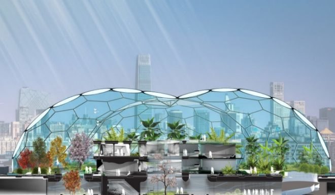 LAVA, Home of the Future, geodesic dome, etfe bubbles, futuristic home, green design, sustainable architecture