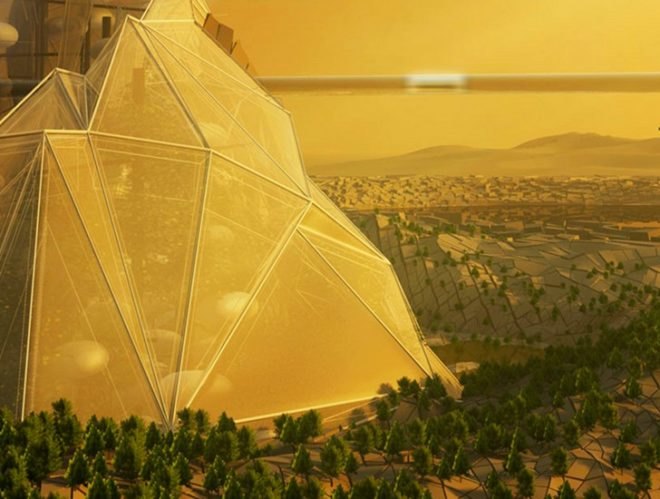 Living Mountain, 2011 evolo skyscraper competition, desertification, eco skyscraper, eco tower, rainwater collection