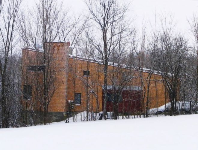 McLeod House, nature preserve house, green roof, john mcleod architects, eco home, green home