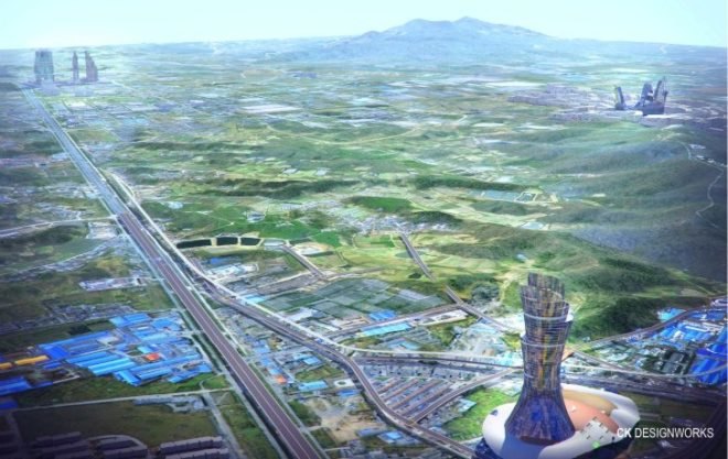 Nanjing Masterplan, ck designworks, eco city, sustainable masterplan, china, monorail, urban design