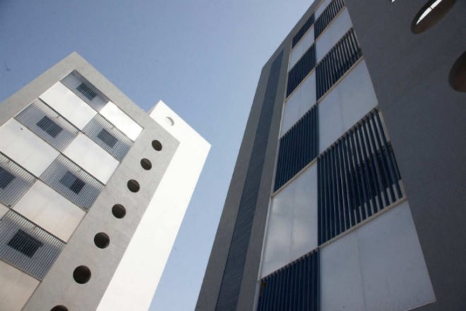 pegasus, shade screen, vitan architects, jagrut patel, sun screen, india,
