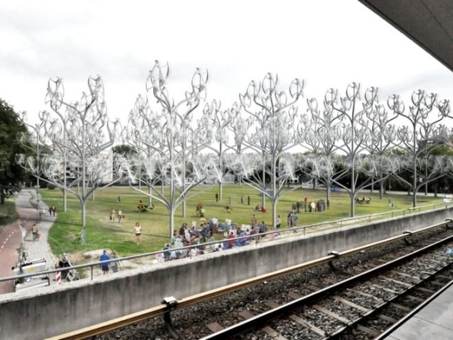 Power Flowers, nl architects, vertical axis wind turbines, wind energy, renewable energy, wind tree