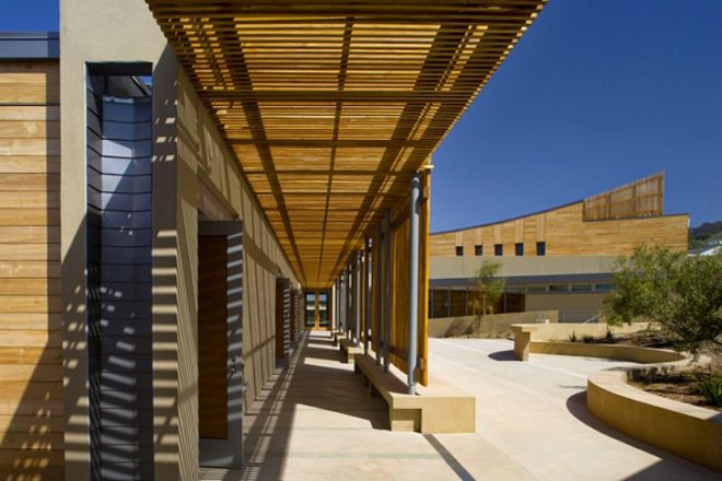 robert paine scripps forum, scripps institute for oceanography, safdie rabines architects, la jolla, conference facilities