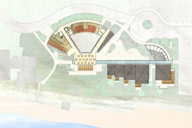 robert paine scripps forum, scripps institute for oceanography, safdie rabines architects, la jolla, conference facilities