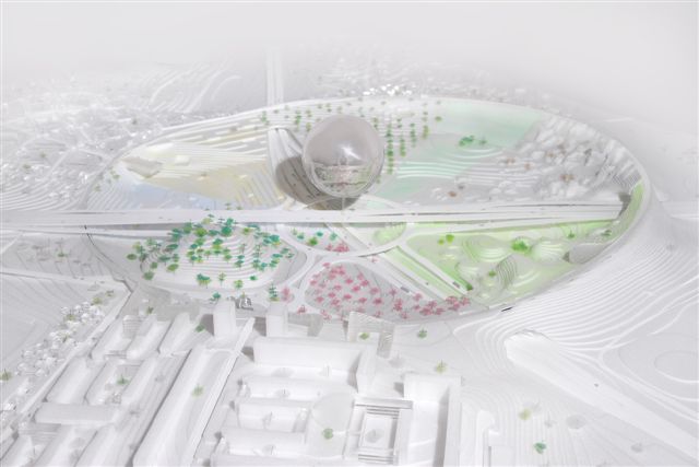 BIG architects, big stockholmsporten, stockholmsporten design, big valley design, hjulsta intersection