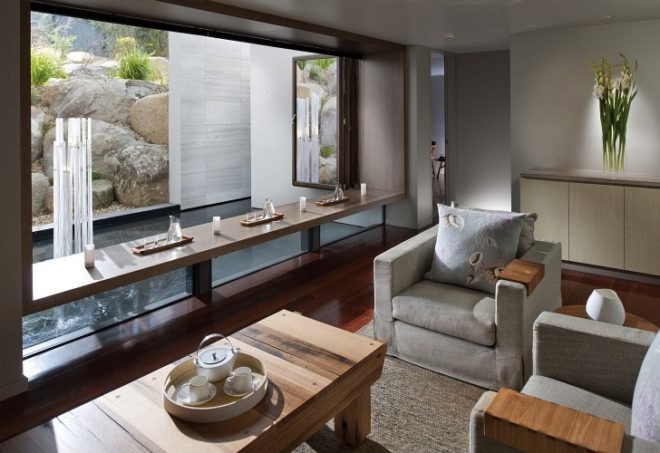 Saffire Resort, circa architecture, eco resort, luxury resort, tasmania, rainwater collection, landscape restoration