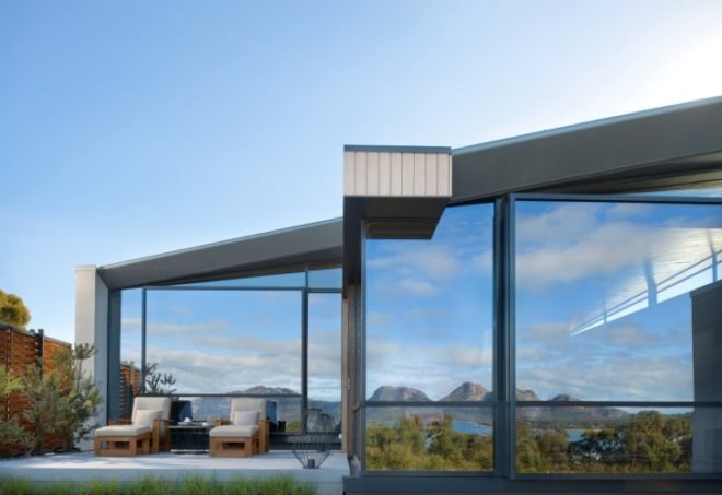 Saffire Resort, circa architecture, eco resort, luxury resort, tasmania, rainwater collection, landscape restoration