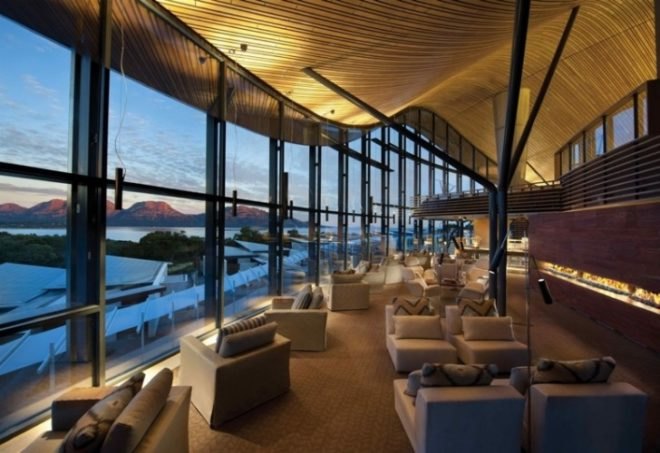 Saffire Resort, circa architecture, eco resort, luxury resort, tasmania, rainwater collection, landscape restoration