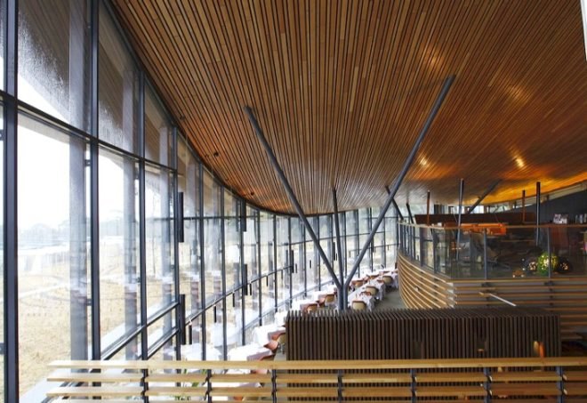 Saffire Resort, circa architecture, eco resort, luxury resort, tasmania, rainwater collection, landscape restoration