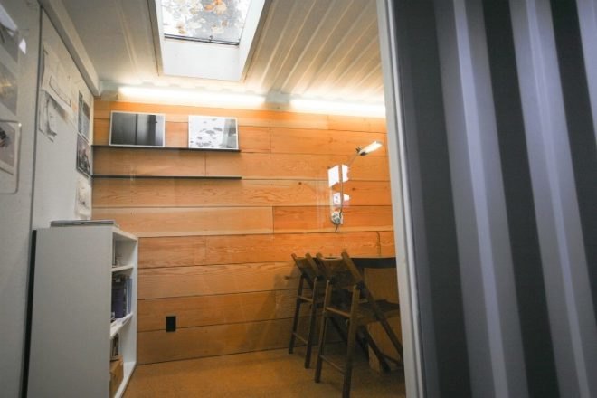 shipping container, container office, building Lab, cargotecture, stephen schoup, oakland
