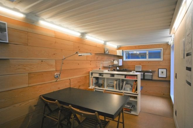 shipping container, container office, building Lab, cargotecture, stephen schoup, oakland