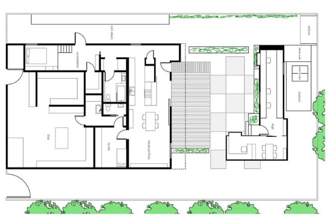 shipping container, container office, building Lab, cargotecture, stephen schoup, oakland