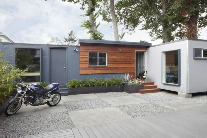 shipping container, container office, building Lab, cargotecture, stephen schoup, oakland