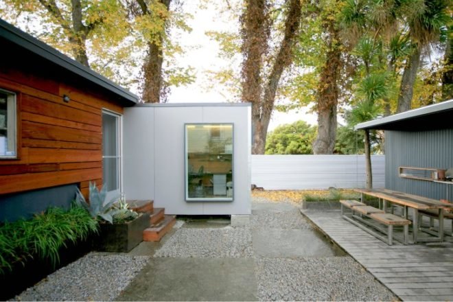 shipping container, container office, building Lab, cargotecture, stephen schoup, oakland