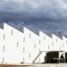 solar energy, solar power, photovoltaic panels, passive design, south-facing, Greece, solar panel factory, solar gain, energy efficiency, green design, Henning Larsen