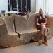 green furniture, Botanical, Elm tree, Dutch Elm Disease, green materials, Locally-sourced, Stockholm, Stockholm Furniture Fair, sustainable ikea, touring exhibition, tree trunk bench, ung8