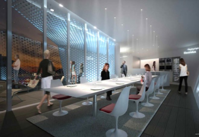 The Cube Pavilion, Park Associati, electrolux, pop up restaurant, eco restaurant, european tour