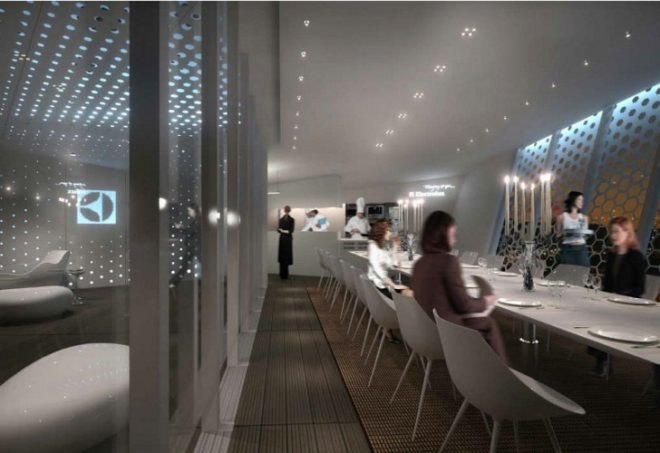The Cube Pavilion, Park Associati, electrolux, pop up restaurant, eco restaurant, european tour