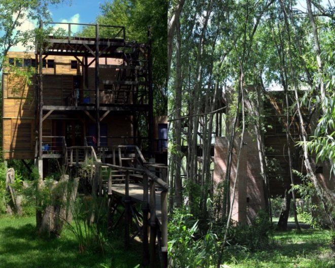 delta escape, treehouse, delta escape treehouse, green design, green building