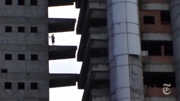 abandoned tower, Caracas residence, David tower, reclaimed building, Slumdog Superstructure, Venezuela Housing crisis, Venezuela shanty town