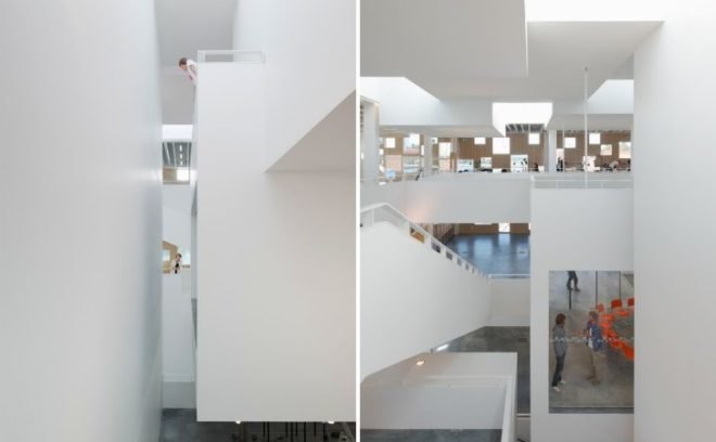 Umeå University, architecture academy, henning larsen architects, daylighting, wooden facade, sweden