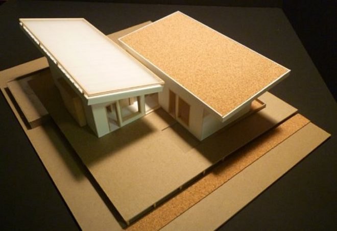 watershed, university of maryland, 2011 solar decathlon, solar power, green roof, butterfly roof