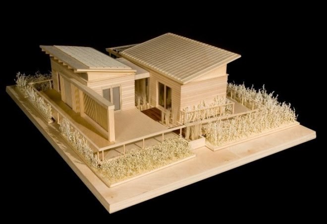 watershed, university of maryland, 2011 solar decathlon, solar power, green roof, butterfly roof