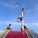 World In A Shell, Hans Kalliwoda, shipping container, off-grid, renewable energy, exhibition space