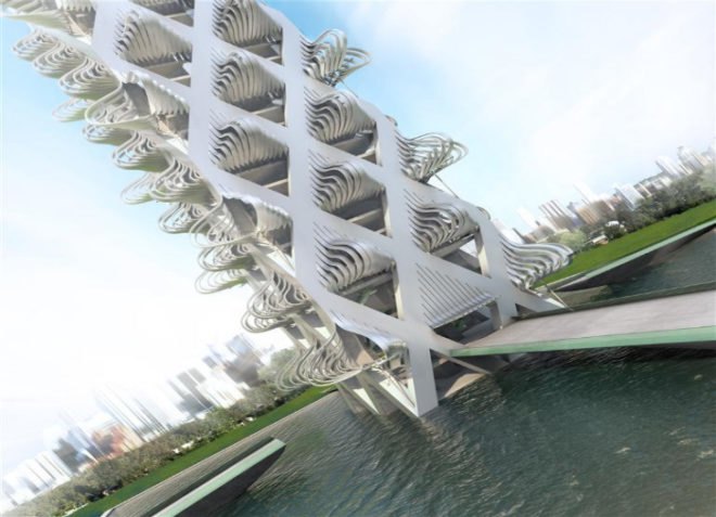 kinetower, kinetura, static design, cinematographic design, metamorphosis, virtual reality, futuristic, sustainable architecture, green design