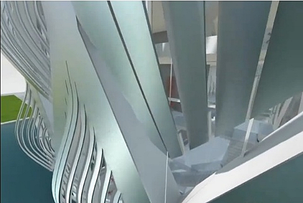 kinetower, kinetura, static design, cinematographic design, metamorphosis, virtual reality, futuristic, sustainable architecture, green design