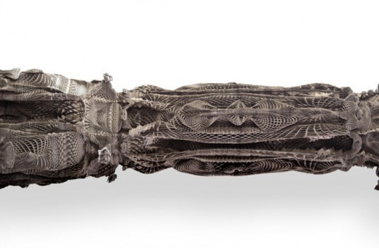 Insanely Intricate Cardboard Columns Have 16 Million Facets And Are The 
