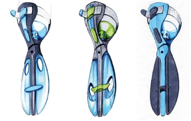 silicone, polypropylene, swimming, amputees, environmentally-friendly, green design, prosthetics, neptune fins, richard stark, swedish designer