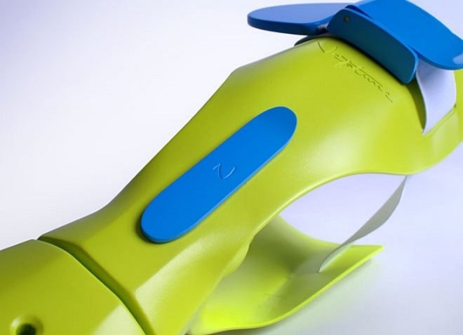 silicone, polypropylene, swimming, amputees, environmentally-friendly, green design, prosthetics, neptune fins, richard stark, swedish designer