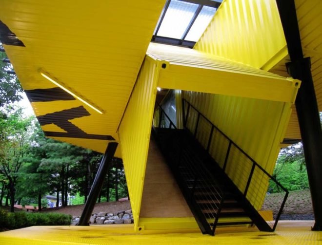 Anyang, APAP Open Art School, art school, eco design, green design, korea, lot-ek, shipping container, shipping container architecture, shipping containers, Sustainable Building, AIA New York Chapter’s Design Award, AIA new york awards, aia new york, aia ny