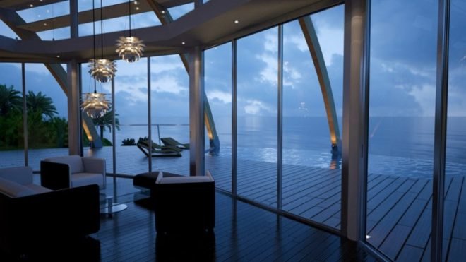 passive solar design, solar energy, integrated solar panels, david fanchon, rainwater storage system, geothermal, the pearl dome, solar technology, sustainable energy solutions