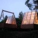 Moskow Lin Architects, Swamp Huts, architecture Boston, green outdoors, eco camping, eco getaways, eco huts, green huts, prefab architecture, prefab housing, prefab design