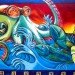 Cuidela, Water Writes, Estria Foundation, Mural, Public Art, Water, Water Rights, Privatization, Inhabitat, Inhabitat LA, Inhabitat Los Angeles, Story of Water, Aztec, Water Gods