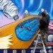 Cuidela, Water Writes, Estria Foundation, Mural, Public Art, Water, Water Rights, Privatization, Inhabitat, Inhabitat LA, Inhabitat Los Angeles, Story of Water, Aztec, Water Gods