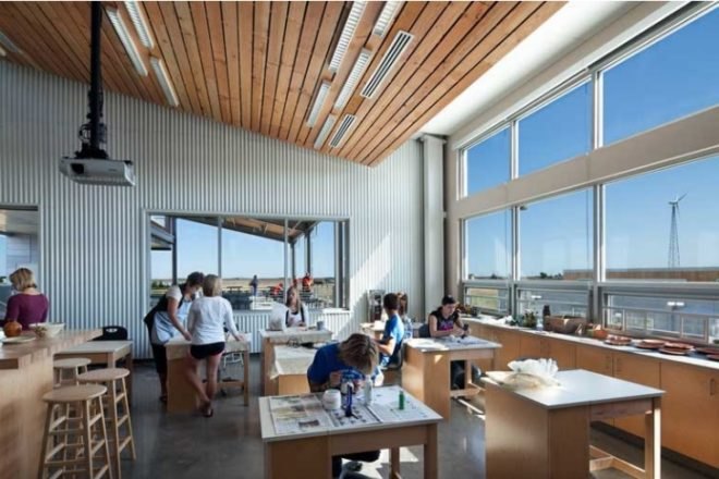 2011 COTE Awards, AIA, Top Ten Green, Kiowa County K-12 Schools, BNIM Architects
