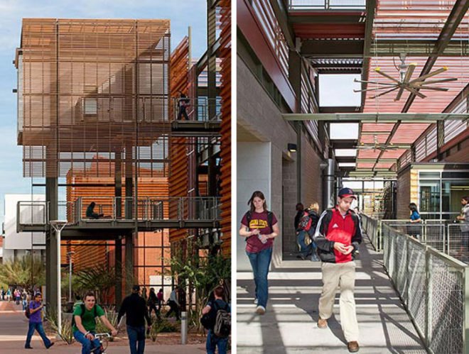ASU Polytechnic Campus, ASU, ASU Polytechnic, Sustainable Building, Green Building, Sustainable Architecture, Green Architecture, USGBC LEED, LEED Gold, Inhabitat