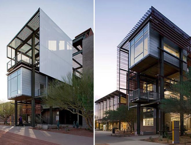 ASU Polytechnic Campus, ASU, ASU Polytechnic, Sustainable Building, Green Building, Sustainable Architecture, Green Architecture, USGBC LEED, LEED Gold, Inhabitat