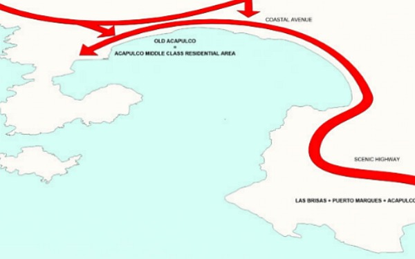 Acapulco Bay Bridge, habitable bridge, bnkr arquitectura, acapulco, bridge