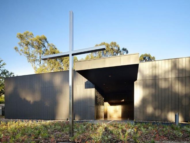 BVN Architecture, Puckapunyal Memorial Chapel, Australian Interior Design Awards, Sustainability Advancement Award, sustainable design, eco design, eco architecture, eco interiors, green design, eco chapel,