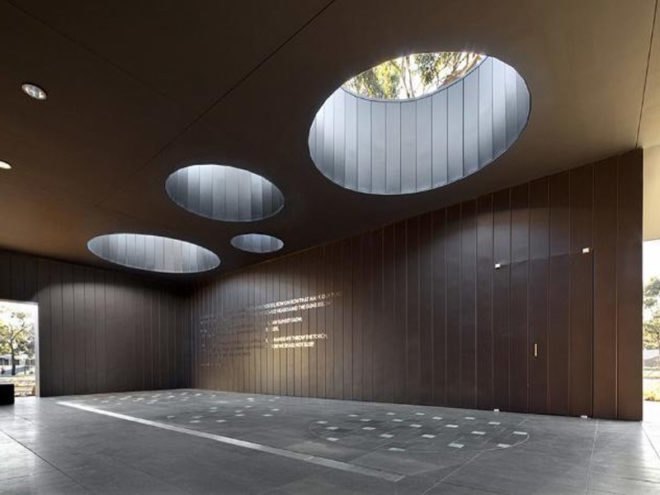 BVN Architecture, Puckapunyal Memorial Chapel, Australian Interior Design Awards, Sustainability Advancement Award, sustainable design, eco design, eco architecture, eco interiors, green design, eco chapel,